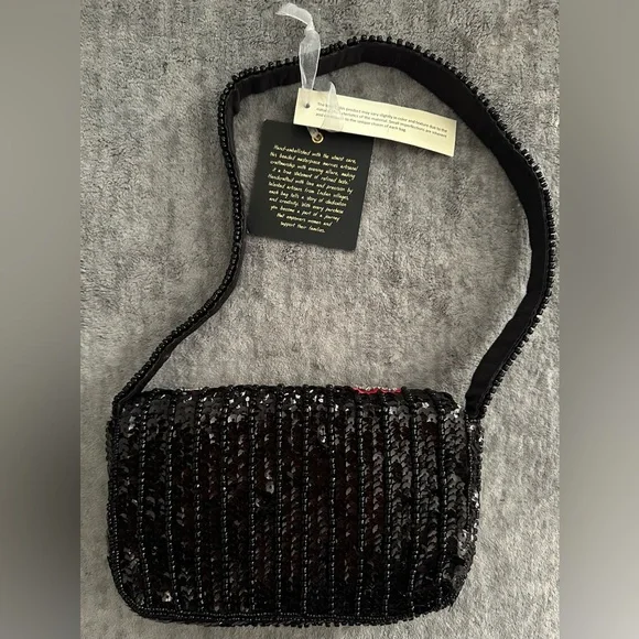 Viral ♦️🖤 Las Vegas Beaded Bag ♦️🖤 - Picture 2 of 11